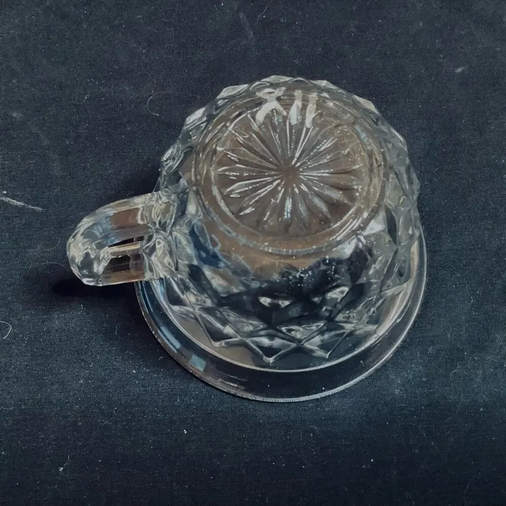 Vintage FOSTORIA Punch Cup - American Cube